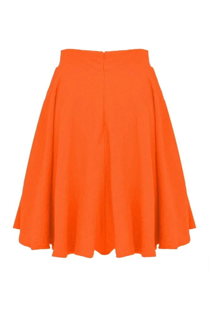 AURELIA muślinowa - 50 cm Persimmon Orange tył.jpg