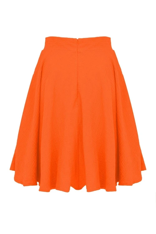 AURELIA muślinowa - 50 cm Persimmon Orange tył.jpg