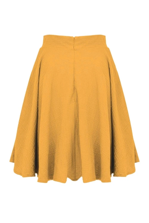 AURELIA muślinowa - 50 cm Sunflower tył.jpg