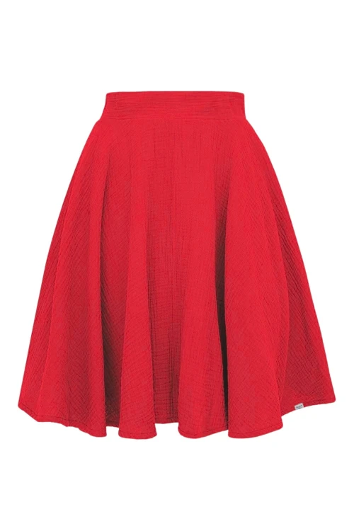 AURELIA muślinowa - 50 cm Tomato przód.jpg