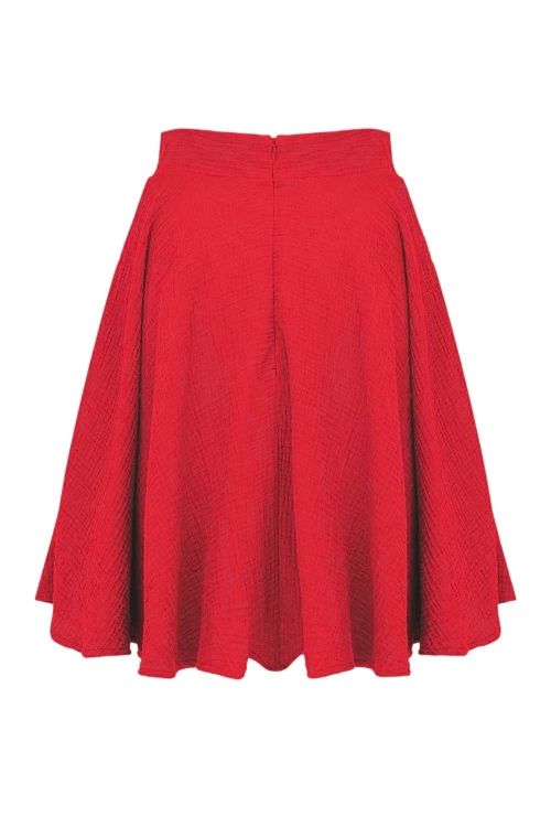 AURELIA muślinowa - 50 cm Tomato tył.jpg