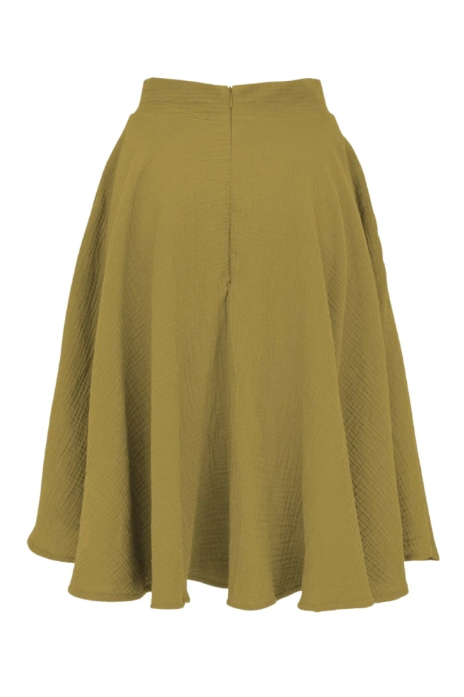AURELIA muślinowa - 60 cm Amber Green tył.jpg