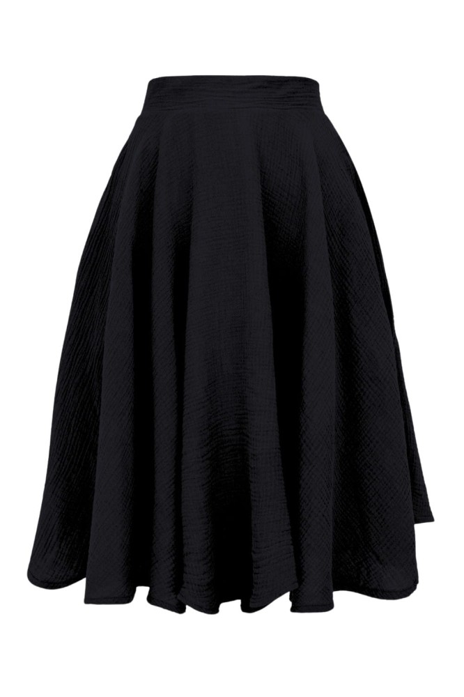 AURELIA muślinowa - 60 cm Black przód.jpg