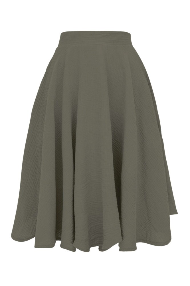 AURELIA muślinowa - 60 cm Dusty Olive przód.jpg