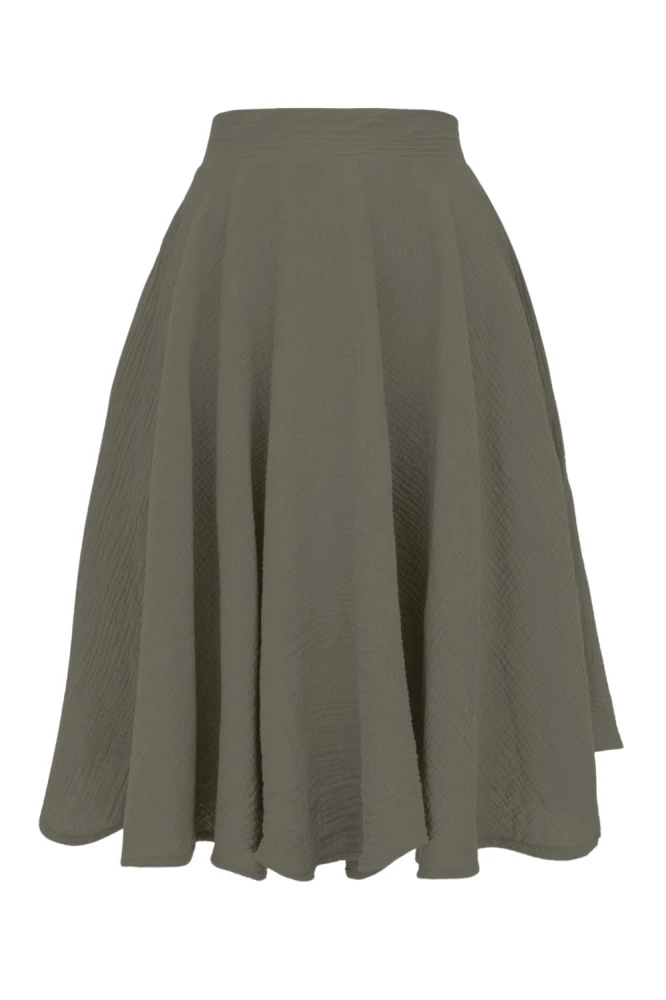 AURELIA muślinowa - 60 cm Dusty Olive przód.jpg