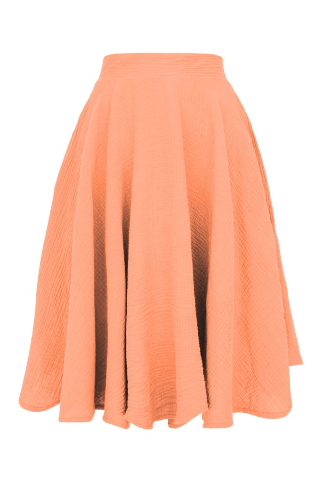 AURELIA muślinowa - 60 cm Dusty Orange przód.jpg
