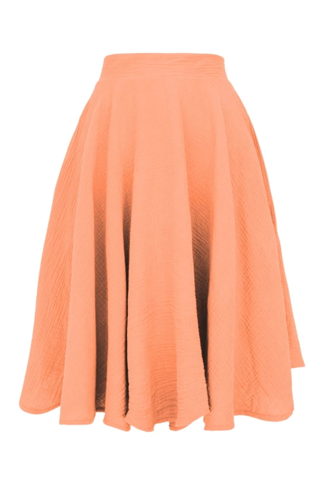 AURELIA muślinowa - 60 cm Dusty Orange przód.jpg