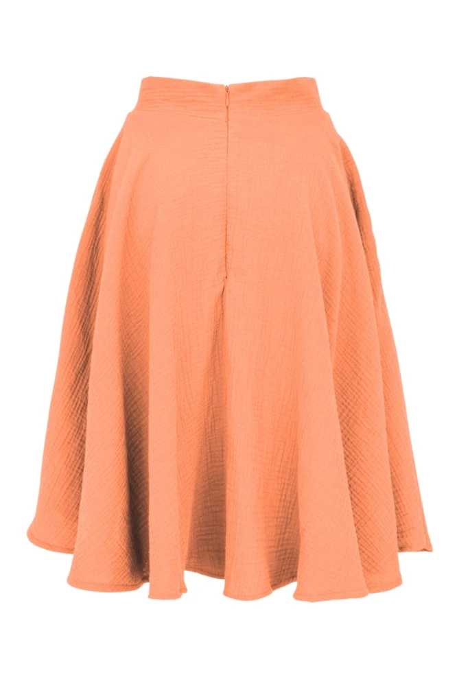 AURELIA muślinowa - 60 cm Dusty Orange tył.jpg