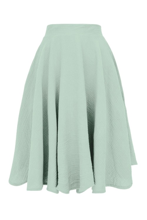 AURELIA muślinowa - 60 cm Frosty Green przód.jpg