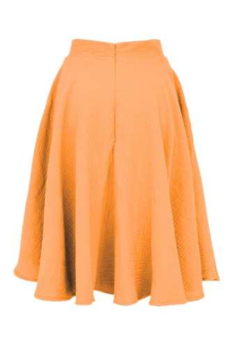 AURELIA muślinowa - 60 cm Papaya tył.jpg