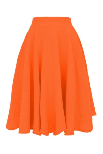 AURELIA muślinowa - 60 cm Persimmon Orange przód.jpg