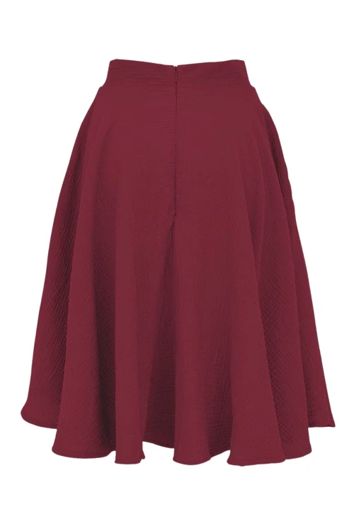 AURELIA muślinowa - 60 cm Rhubarb tył.jpg