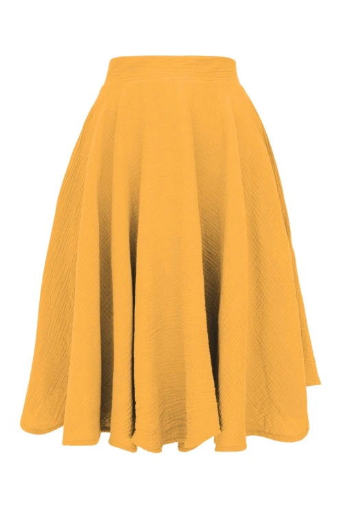 AURELIA muślinowa - 60 cm Sunflower przód.jpg