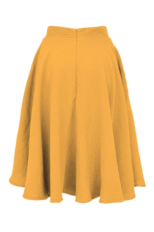 AURELIA muślinowa - 60 cm Sunflower tył.jpg