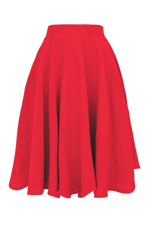 AURELIA muślinowa - 60 cm Tomato przód.jpg