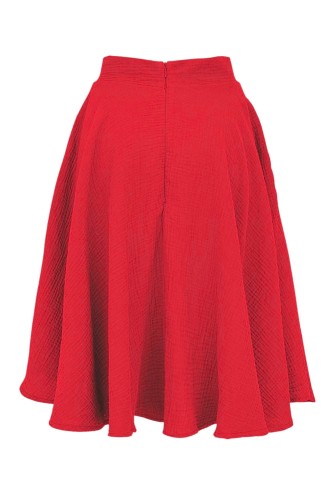 AURELIA muślinowa - 60 cm Tomato tył.jpg