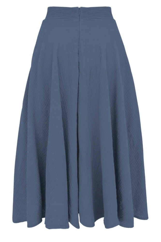 AURELIA muślinowa - 75 cm China Blue tył.jpg