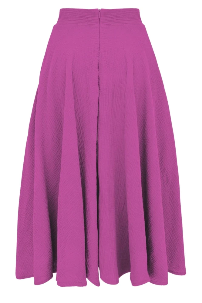 AURELIA muślinowa - 75 cm Dahlia Mauve tył.jpg