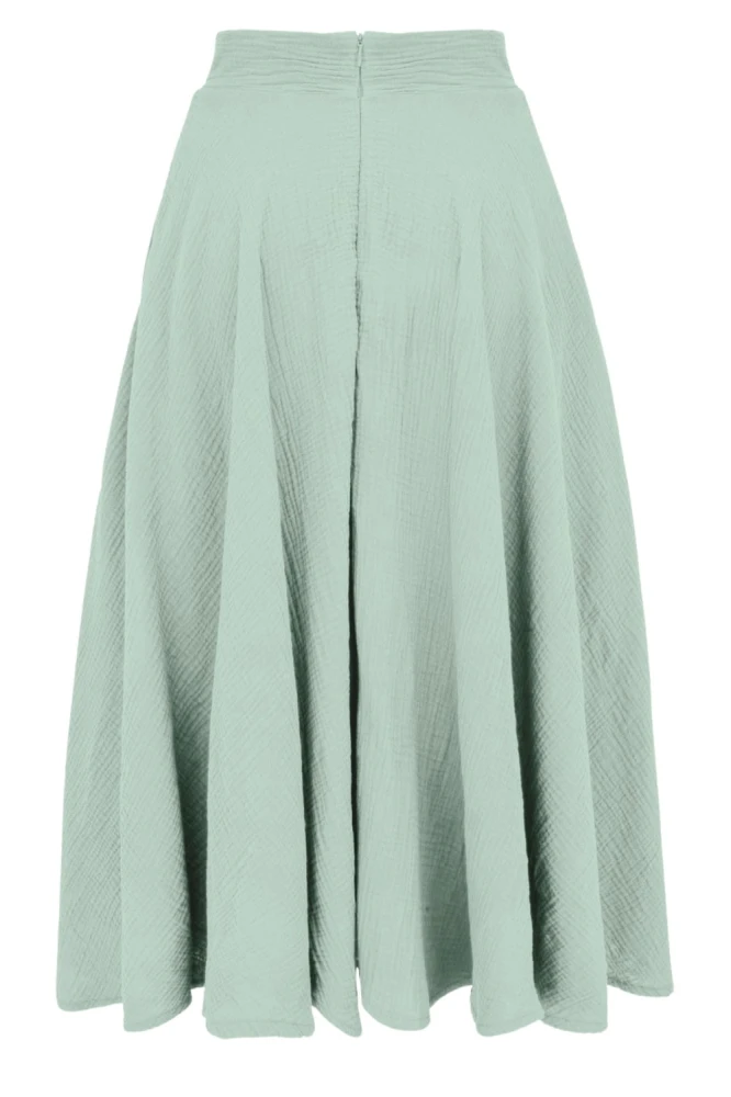 AURELIA muślinowa - 75 cm Frosty Green tył.jpg