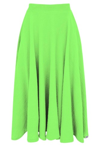 AURELIA muślinowa - 75 cm Green Flash przód.jpg