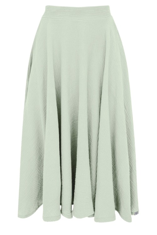 AURELIA muślinowa - 75 cm Green Lily przód.jpg