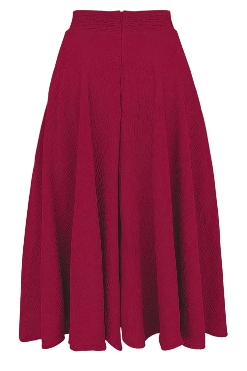 AURELIA muślinowa - 75 cm Jalapeño Red tył.jpg