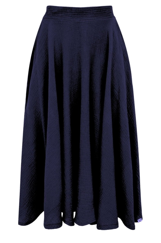 AURELIA muślinowa - 75 cm Peacoat przód.jpg