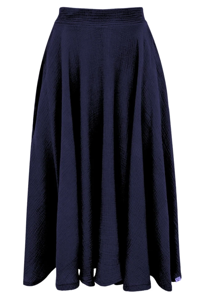 AURELIA muślinowa - 75 cm Peacoat przód.jpg