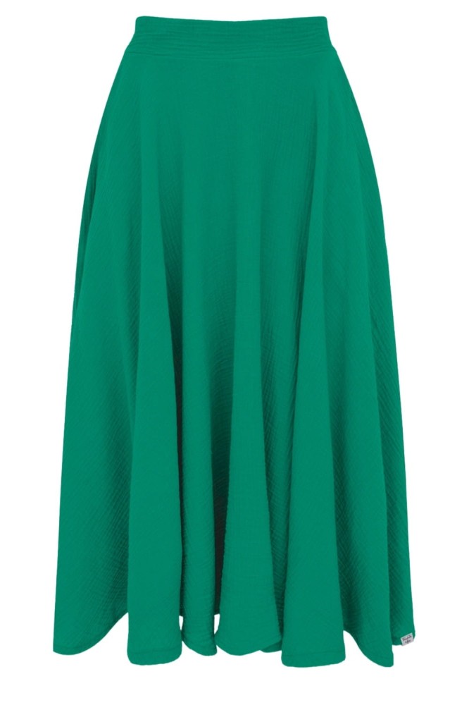 AURELIA muślinowa - 75 cm Pepper Green przód.jpg