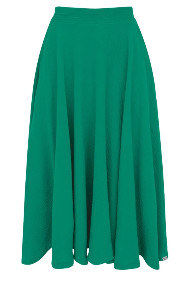 AURELIA muślinowa - 75 cm Pepper Green przód.jpg