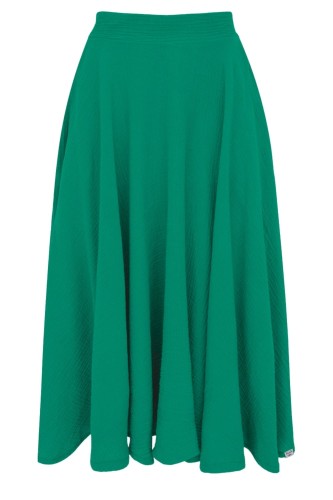 AURELIA muślinowa - 75 cm Pepper Green przód.jpg