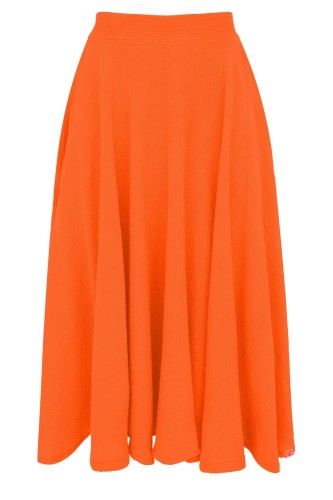 AURELIA muślinowa - 75 cm Persimmon Orange przód.jpg