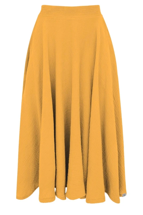 AURELIA muślinowa - 75 cm Sunflower przód.jpg