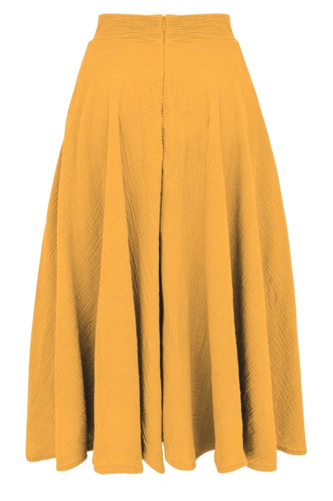 AURELIA muślinowa - 75 cm Sunflower tył.jpg