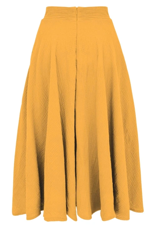 AURELIA muślinowa - 75 cm Sunflower tył.jpg