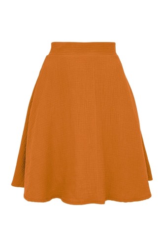 DARLA muślinowa 50 cm Peach Caramel przód.jpg