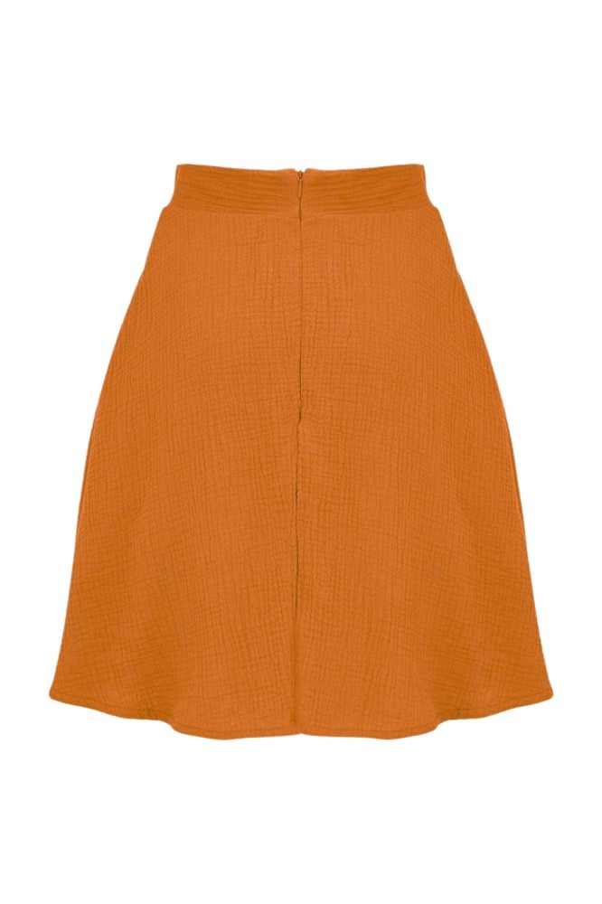 DARLA muślinowa 50 cm Peach Caramel tył.jpg