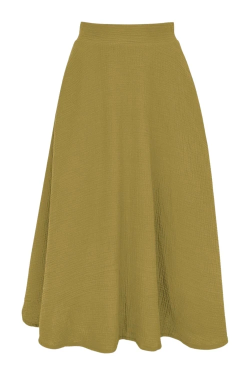 DARLA muślinowa - 75 cm Amber Green przód.jpg