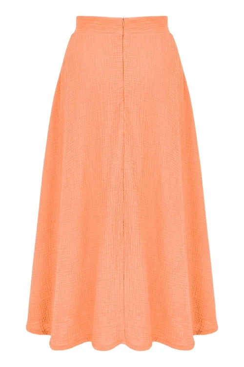 DARLA muślinowa - 75 cm Dusty Orange tył.jpg