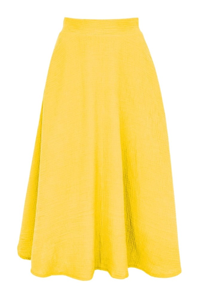 DARLA muślinowa - 75 cm Empire Yellow przód.jpg