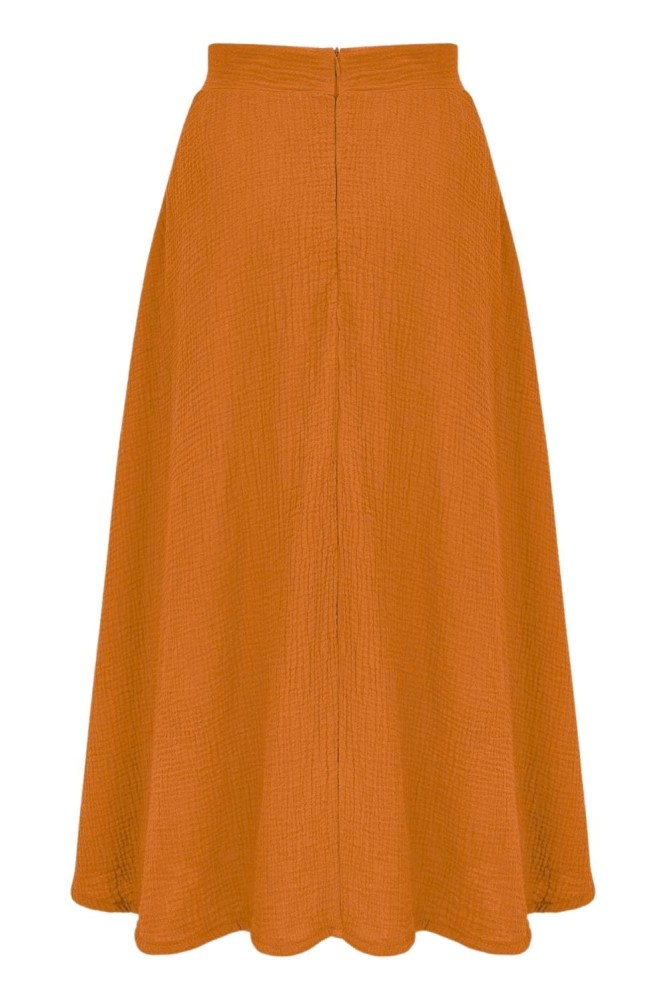 DARLA muślinowa - 75 cm Peach Caramel tył.jpg