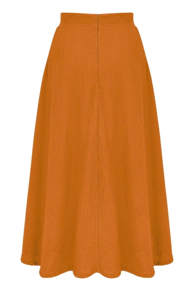 DARLA muślinowa - 75 cm Peach Caramel tył.jpg