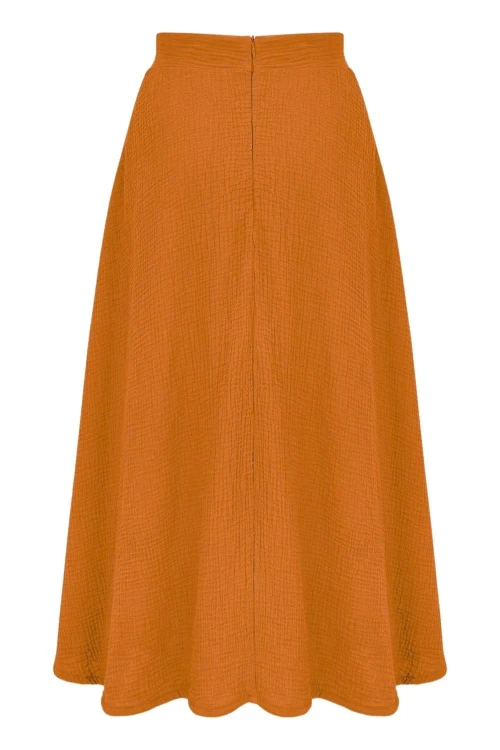 DARLA muślinowa - 75 cm Peach Caramel tył.jpg