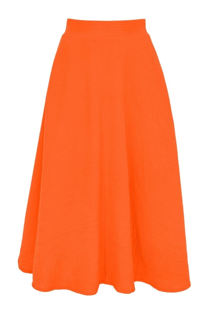DARLA muślinowa - 75 cm Persimmon Orange przód.jpg
