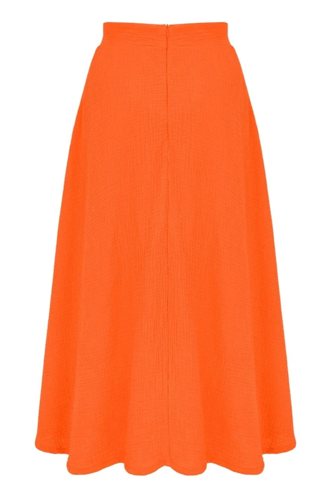 DARLA muślinowa - 75 cm Persimmon Orange tył.jpg