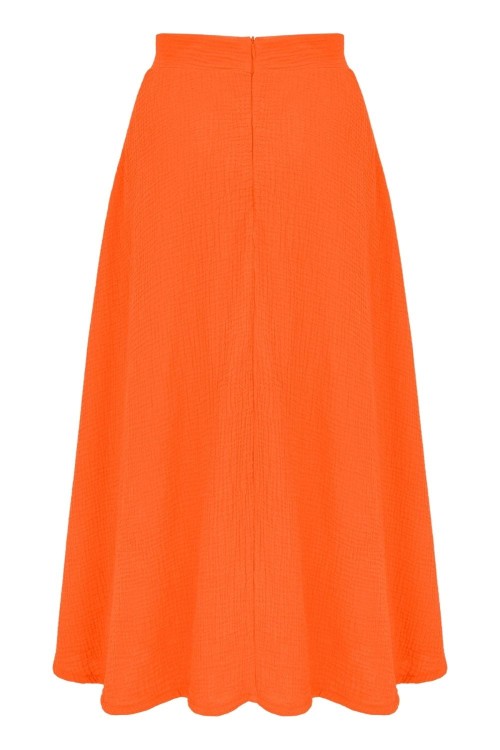 DARLA muślinowa - 75 cm Persimmon Orange tył.jpg