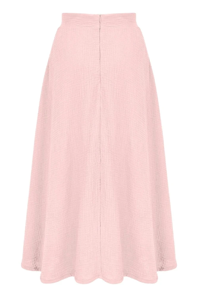 DARLA muślinowa - 75 cm Pink Salt tył.jpg