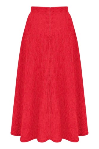 DARLA muślinowa - 75 cm Tomato tył.jpg