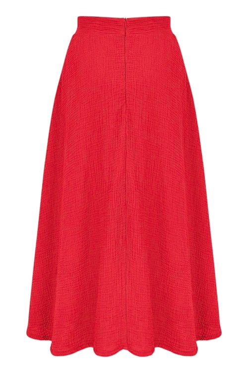 DARLA muślinowa - 75 cm Tomato tył.jpg