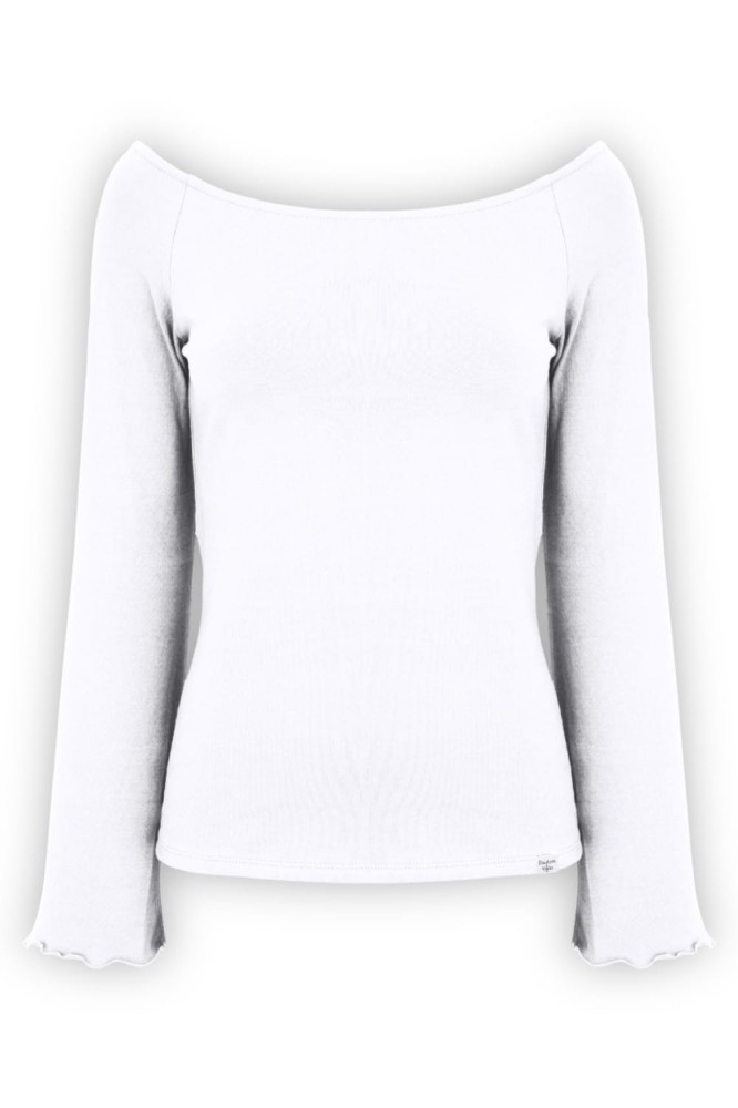 LAURA z długimi rękawami Brilliant White przód.jpg